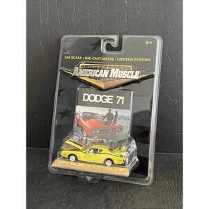 American Muscle 1971 Dodge Charger 1:64 Scale Die-Cast Metal Limited Edition 8+